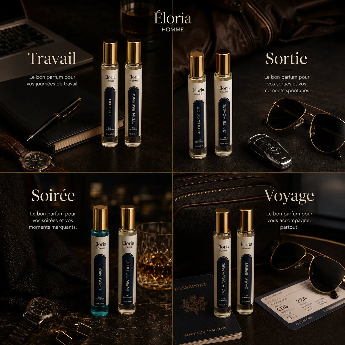 Un parfum ne vous suffit plus.