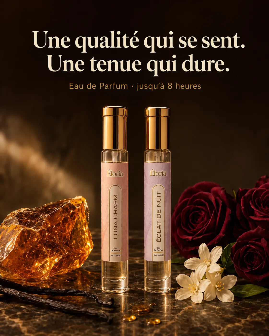 Une tenue qui dure. Une qualité qui se sent.