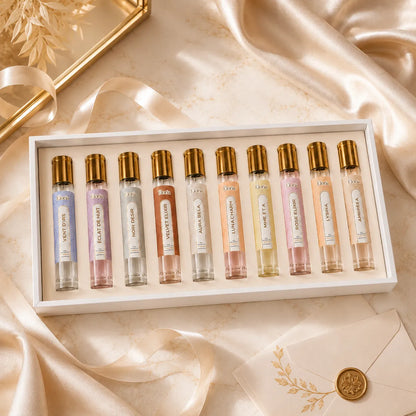 Coffret women Éloria — 10 Parfums · L'Expérience Absolue